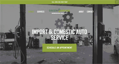 Desktop Screenshot of greengaragebham.com